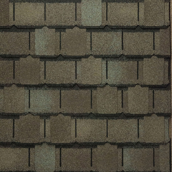 Camelot II - Weathered Timber Shingle Swatch