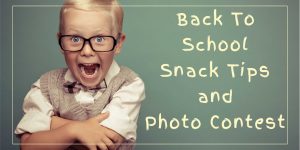 healthy snacks and photo contest