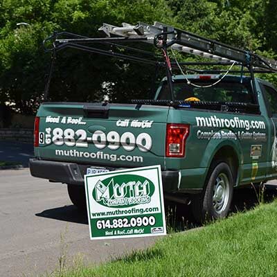 Muth Roofing Truck